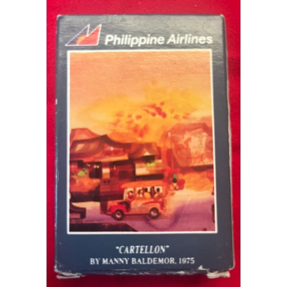 PHILLIPPINE AIRLINES Playing Cards * Vintage Memorabilia * Collector P003 an